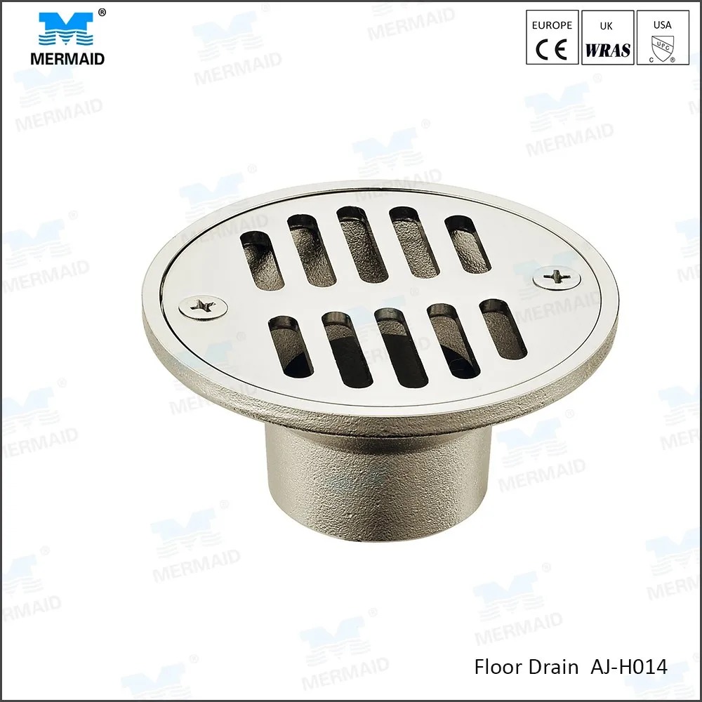 Tile Insert Square Floor Waste Grates Garage Floor Drain for Kitchen Balcony 90x90mm Brass Floor Drainer