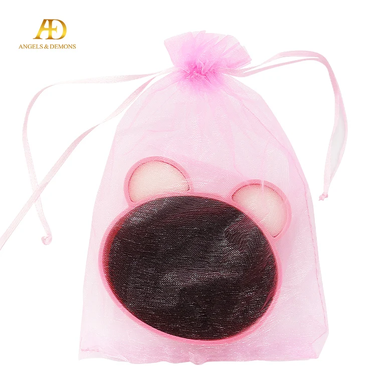
2019 double side silicone acticarbon sponge make up brush cleaner 