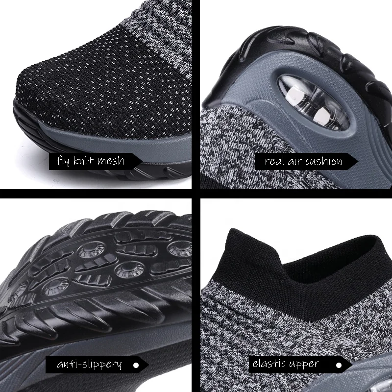 
Sports Shoes Fashion Sneaker Casual Summer New Design Low Price Flat Ladies Socks Breathable Women Sneakers 