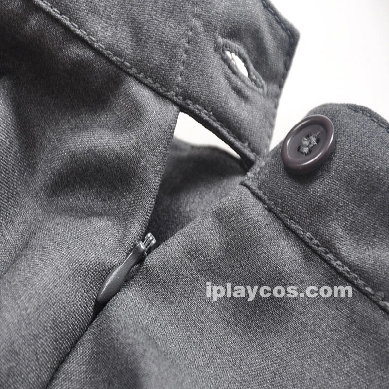 Серая короткая школьная форма Hermione Granger Luna для косплея, плиссированная юбка