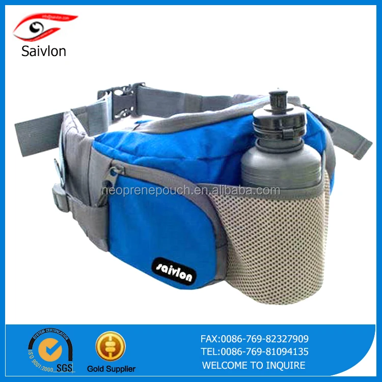 Sport WaistBags Running Belt with Bottle Holder