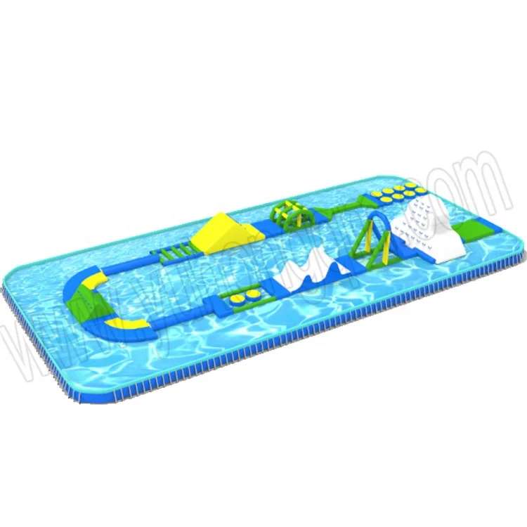 Лучший надувной аквапарк en 14960 en71 с ПВХ-подставкой для