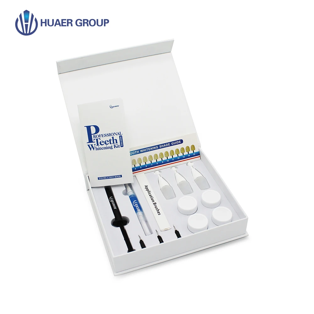 5 People Uses 25% HP Professional Teeth Whitening Gel Dual Barrel Syringe Kit