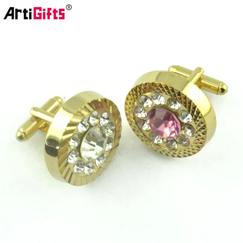 Алмазная вырезка, рекламная Заказная металлическая запонка из нержавеющей стали для мужчин