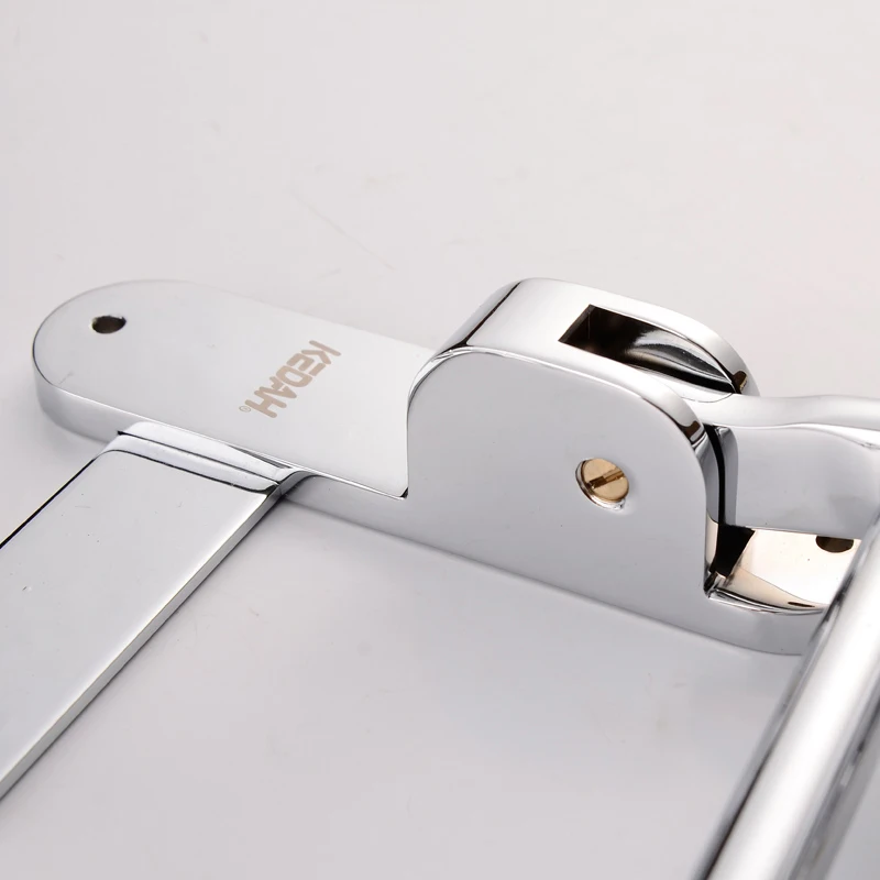 
hotel style wall with stainless steel vertical folding towel rack with clothes hook 