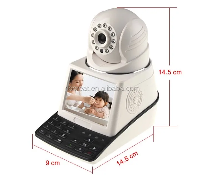 
Новейшая Мобильная сетевая камера видеонаблюдения, беспроводная ip-камера, видеотелефон, IP/SIP-камера 