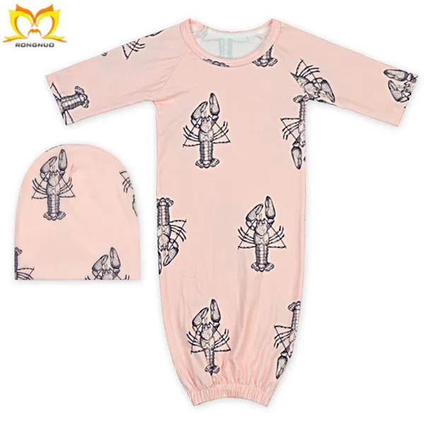 Новорожденных белый конь печатных спальный мешок для ночного эластичный низ оптовая продажа детский спальный мешок