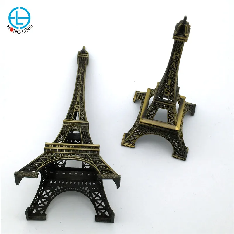 
France Paris souvenir 3d metal Eiffel Tower decoration 