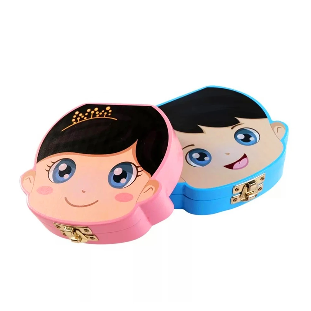 Wholesale Baby Fairy First Tooth Box Wooden