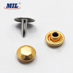 Wholesale Gold Zinc Alloy Denim Custom Jeans Rivet Buttons For Clothes