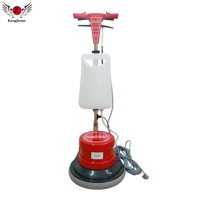 High quality 154rpm 1100W  multi-functional  floor burnisher  tile carpet cleaning machine with 17-inch brush base plate disc