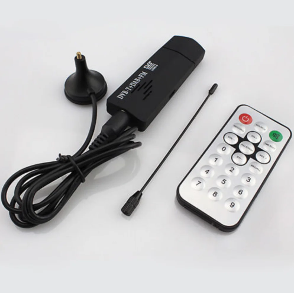 RTL2832U+R820T DVB-T SDR+DAB+FM USB 2.0 DIGITAL TV Tuner Receiver Digital