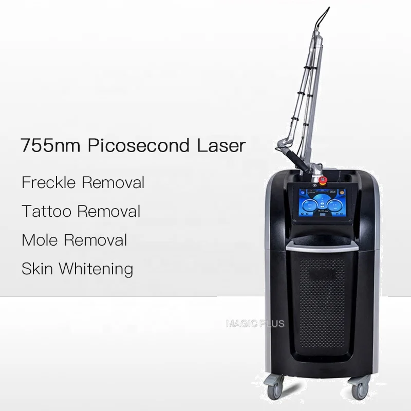 Nd Yag Laser 532nm 1064nm 755nm Picosecond Pico Laser Q-switched Tattoo Removal Machine