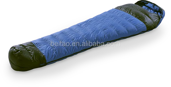Lightweight mummy model camping sleeping bag down filled