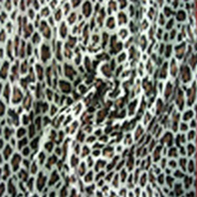 Leopard Printed Cashmere Fleece Fabric for toy and sofa