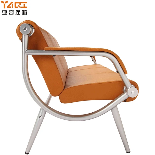 Foshan Modern Office Waiting Room Leather Sofa Set (YA-S368)