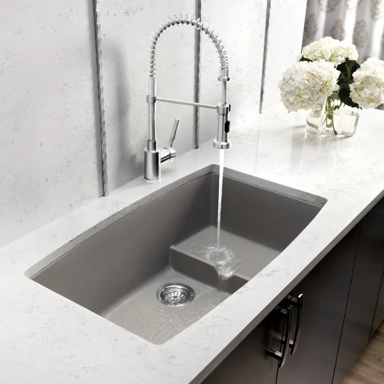 Upright termite proof kitchen cabinets with sink and countertop designs modern painting shaker laminate cupboards