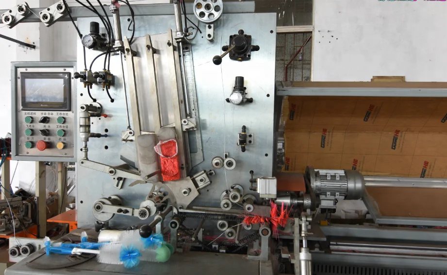 
automatic used second hand twisted brush machine 