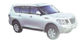 FOR NISSAN PATROL 2010 Auto Car door handle trim (chrome) VICCSAUTO