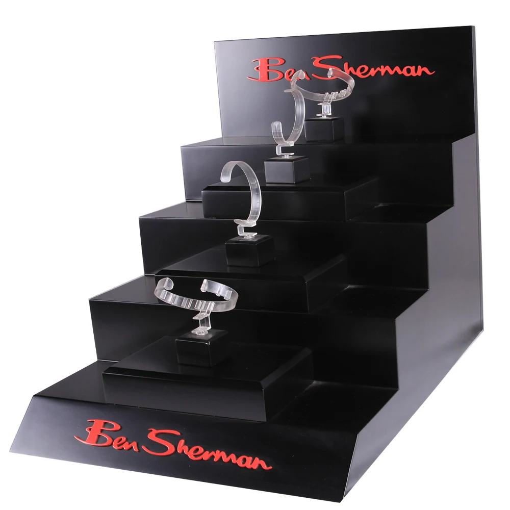 
Hot sales professional modern luxury jewelry display stand/ POP jewelry shop display 