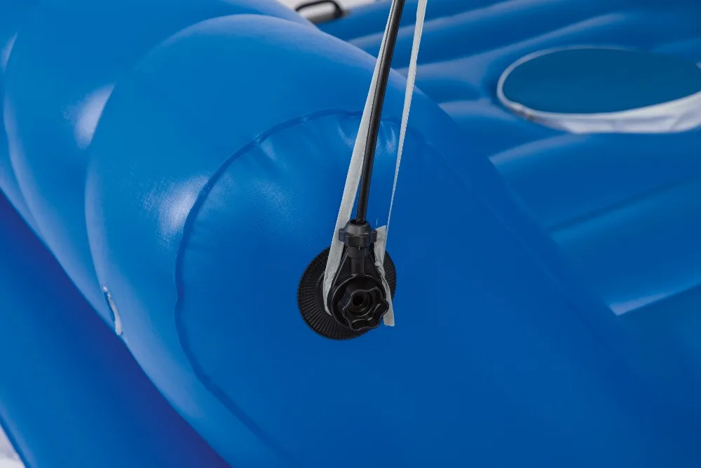 New product Bestway 43134 inflatable 4 person lounge mattress pool float with sun shade