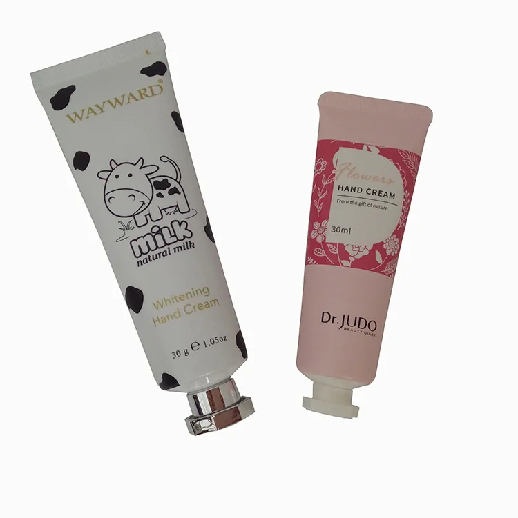 
Plastic cosmetic aluminum packaging tube for skin care 