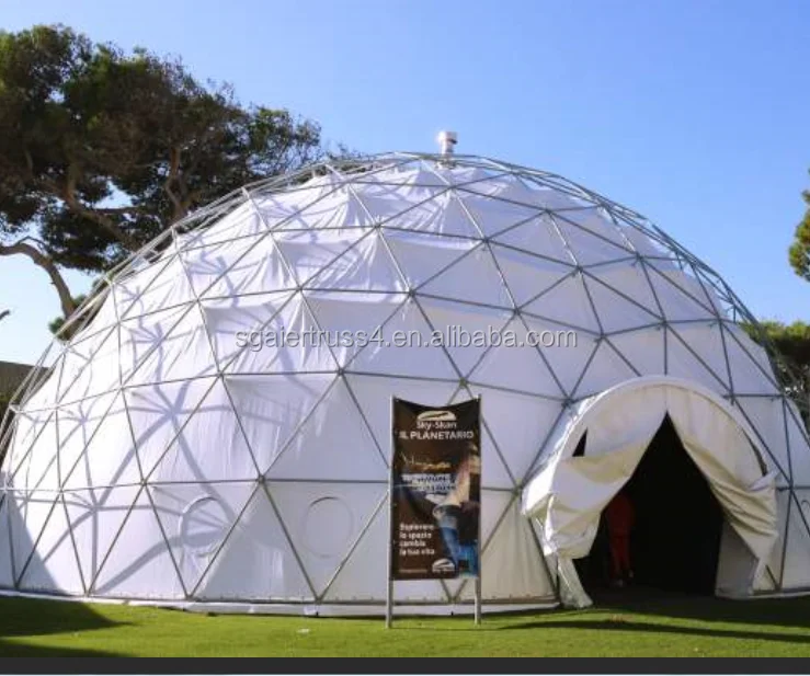 Guangzhou dome event tent round shape camping tents in Europe