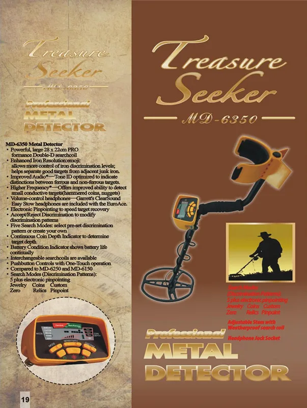 Автоматическое обнаружение поиске детектор золото, старатели, золото-разведочное оборудование