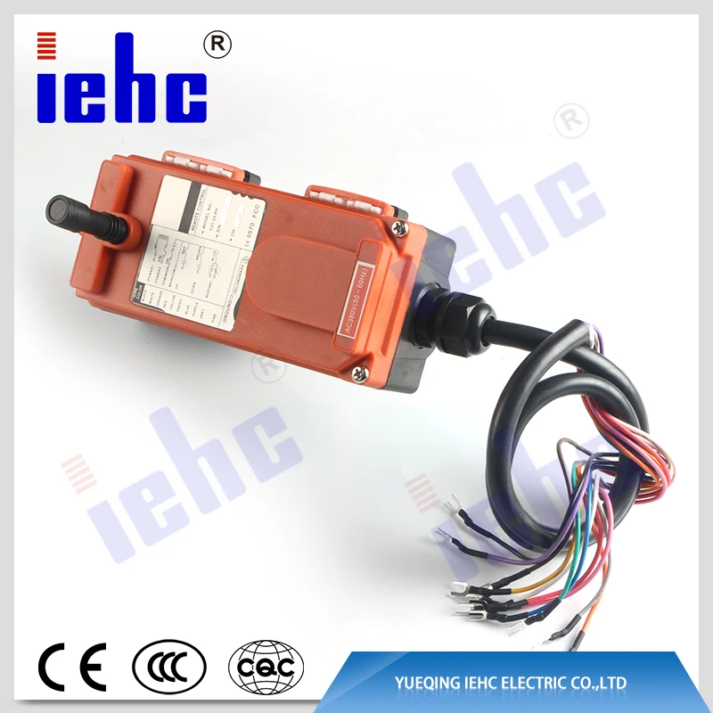 iehc F21-2D double speed radio industrial crane electric chain hoist wireless remote control