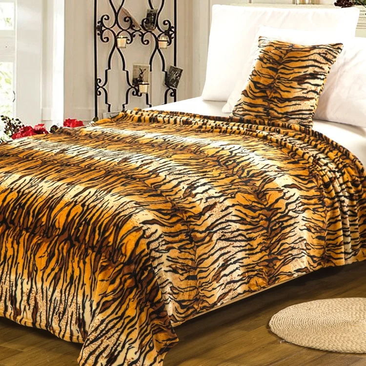 100% полиэстер подгонянное одеяло Горячая продажа животных