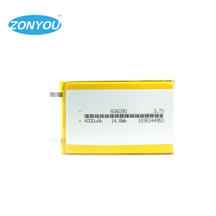 
Best Price High Capacity 3.7V 606090 4000mAh Lipo Lto Battery For Power Bank 