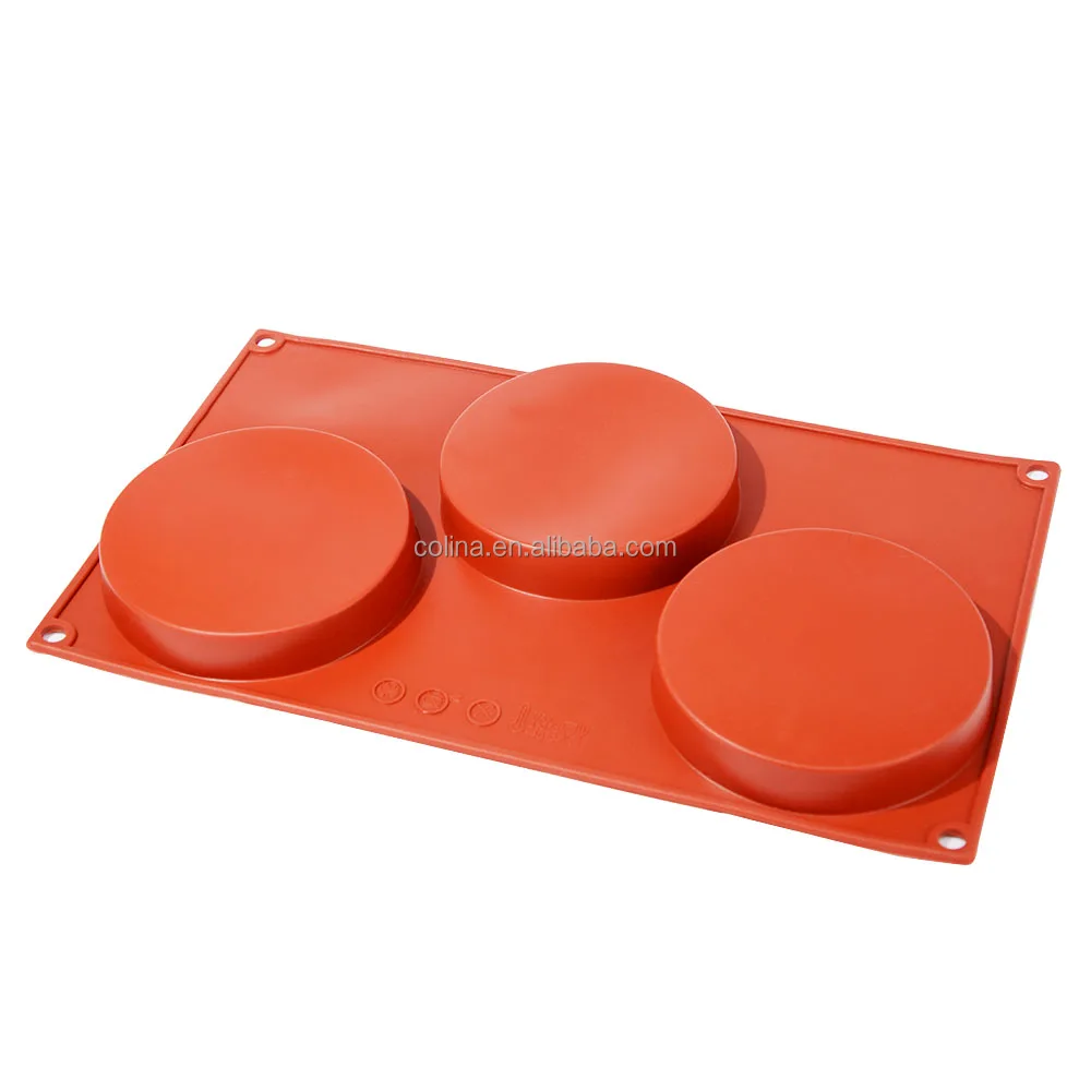 
big silicone baking pans round shape 3D silicone molds silicone cake bakeware 