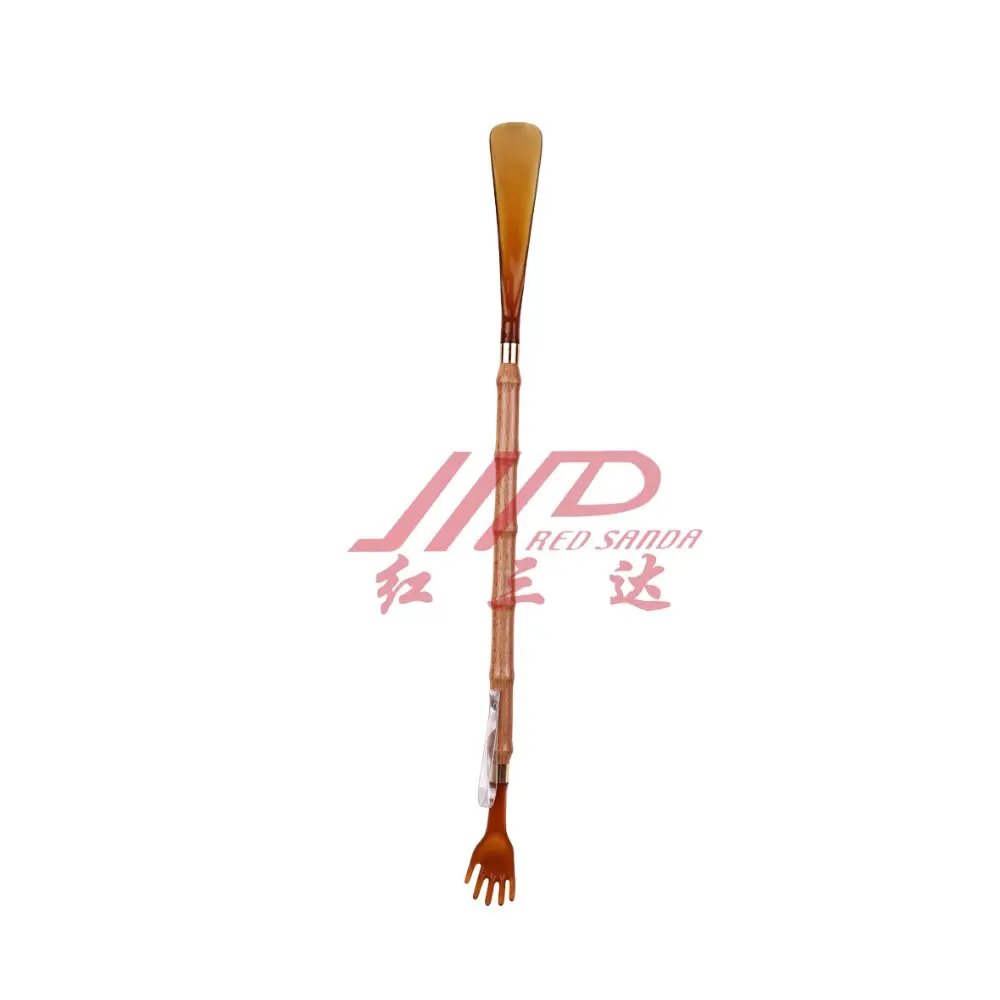 high class beech wood shoehorn with long size
