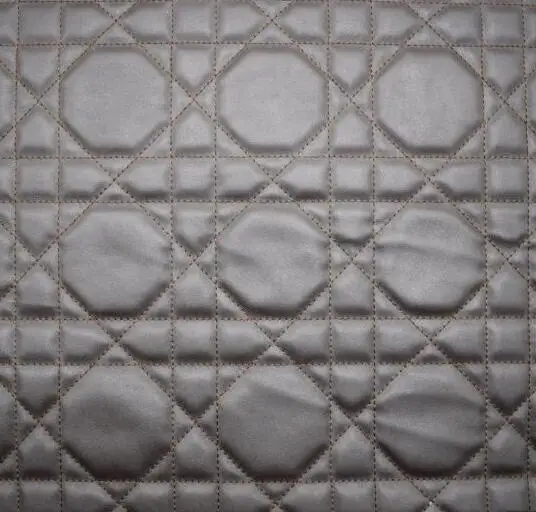 quilt fabrics embroidery leather for sofa car seat