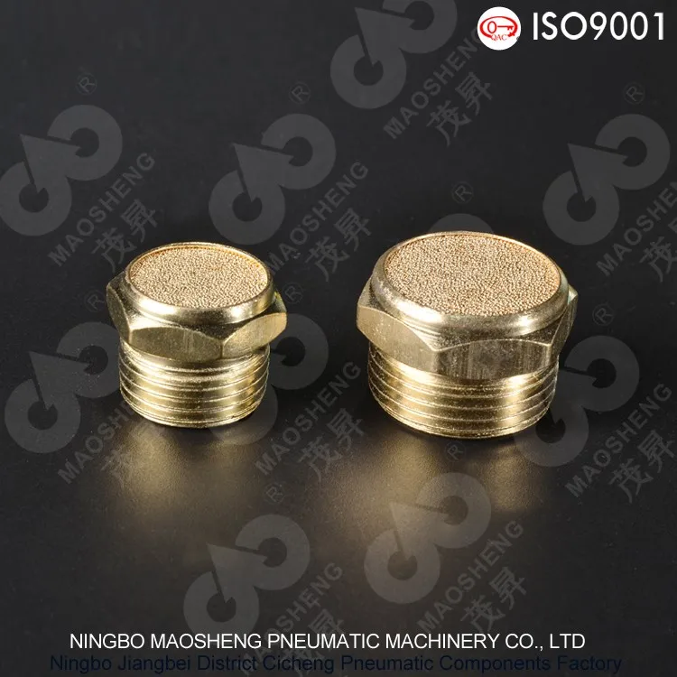 
V Type Series Steel Nipple Sintered metal powder filter Sintered bronze air filter 