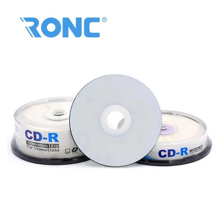 Бесплатный образец, дешевая цена, пустой DVD-диск емкостью 52X / 700 Мб, пустой Печатный CD-диск для продвижения, распродажа