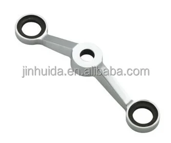 building glass spider connection fittings 200mm 304ss four arms spider polish finish flange clips 90 degree elbow glass catches