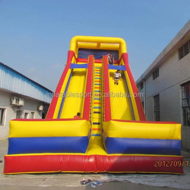 
Hot sale inflatable dry slide 