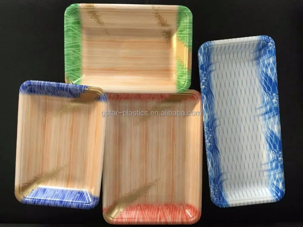 Polystyrene Foam Tray PS Foam Meat Tray Disposable Foam Frozen Food Tray