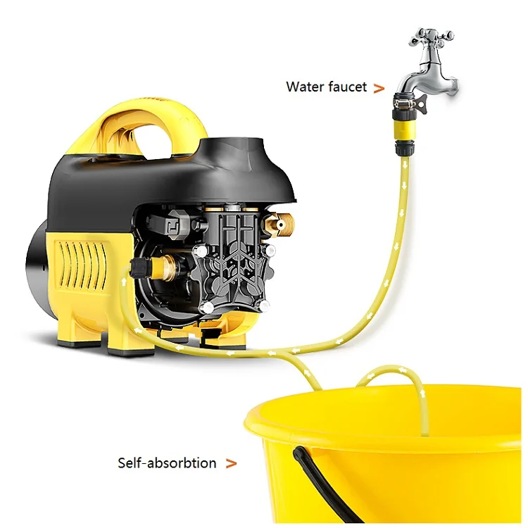 
Induction motor 700W 65 Bar portable high pressure washer high pressure cleaner 