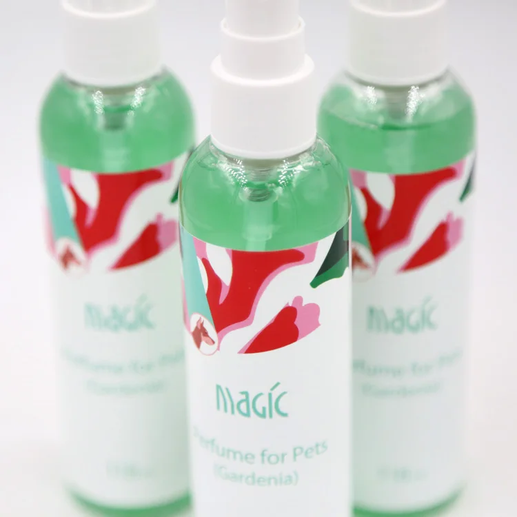 Свежий удобный экстракт гардении, эффективный устраняющий запах, спрей для домашних животных, парфюм для домашних животных