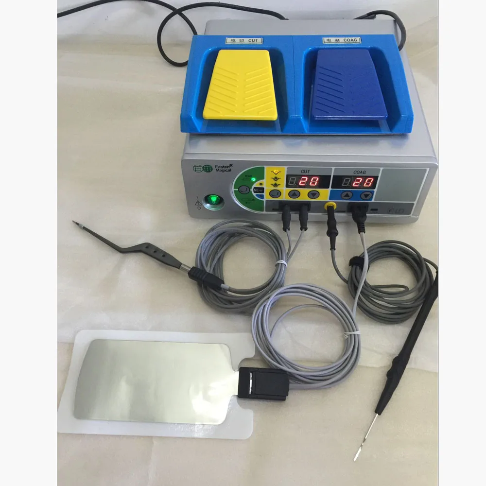 Двойной высокочастотный электротом/прижигательный агрегат