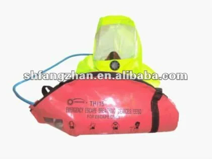 Emergency escape breathing device eebd elsa,solas breathing device,breathing apparatus