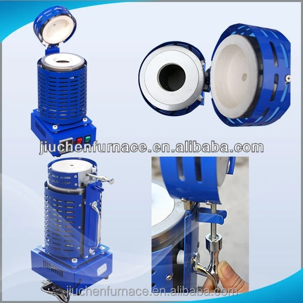 
JC Mini Gold Melting Furnace Gold Jewelry Chain Making Machine 