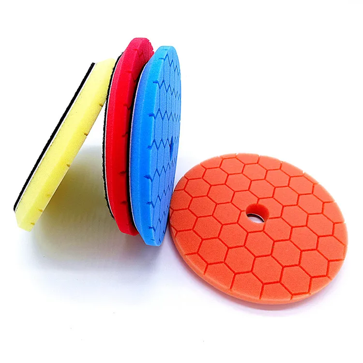
6 Inch foam buffing pad car care sponge buff polishing pad car polish sponge pad 