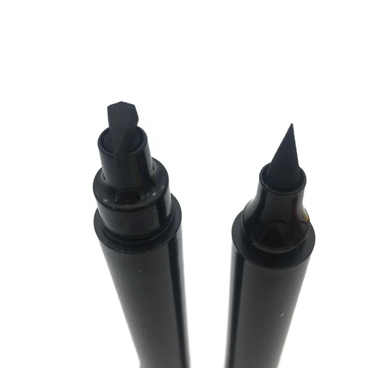 custom logo liquid waterproof double head OEM 2 in 1 magnical mineral eyeliner pen