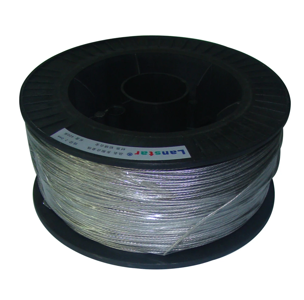 2mm Stranded Aluminum Wire for Electric Fence , 400m /roll