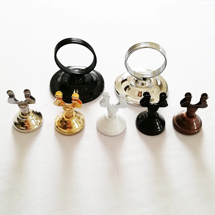 Stainless Steel Metal Tabletop Stand Menu Holder For Restaurant Wedding and Bar
