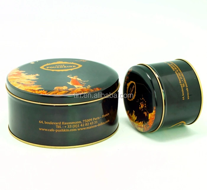 factory audit cookies biscuit tin can set for packing