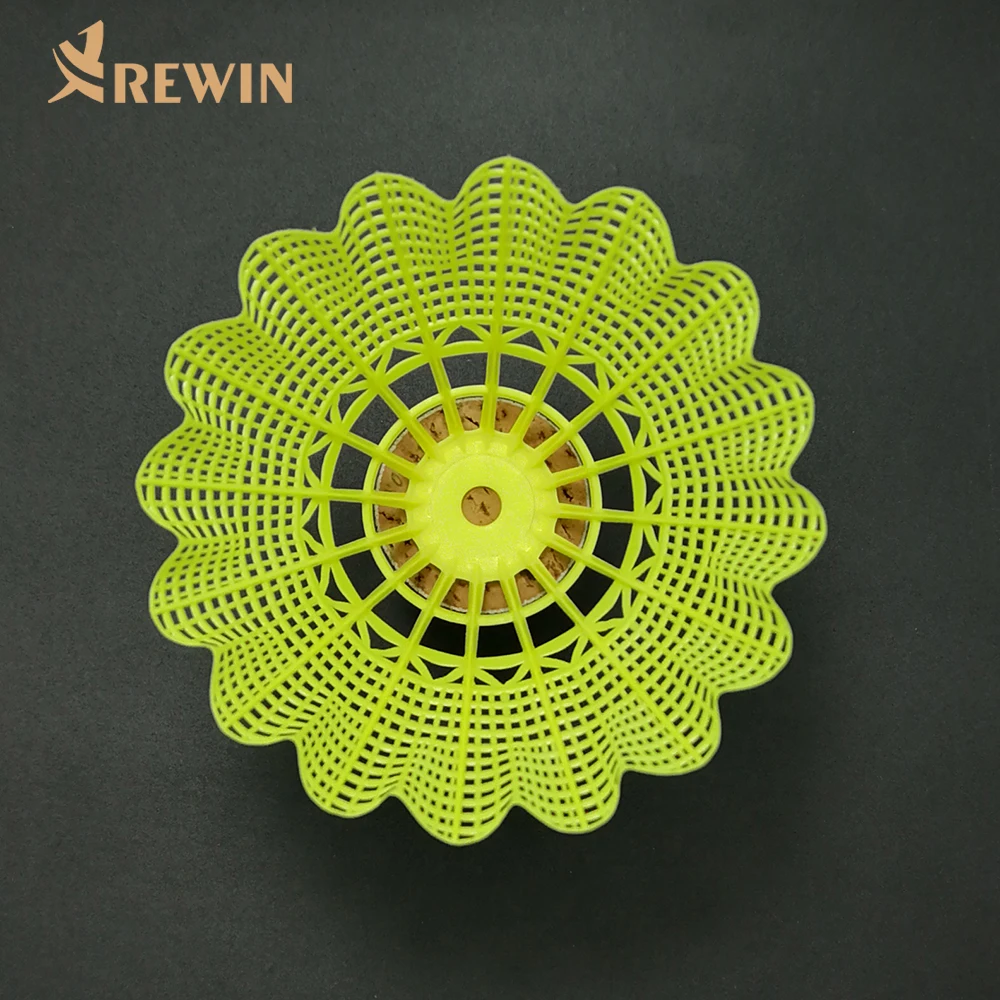 High Quality Nylon Shuttlecock with Natural Cork for Badminton Club